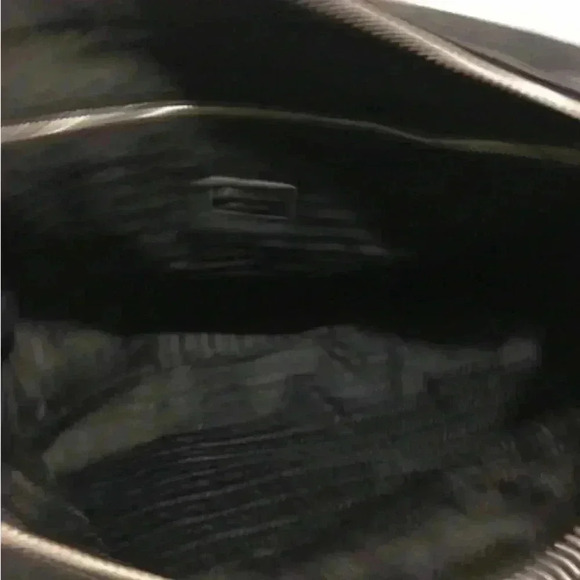 Prada canvas/leather black  satchel handbag - Picture 7 of 11